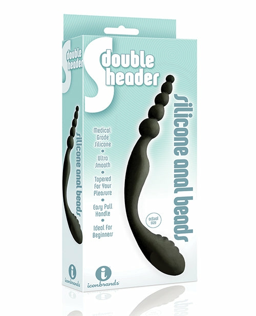 9’S S Double Header Silicone Anal Beads – A Sensual Journey Awaits For Men