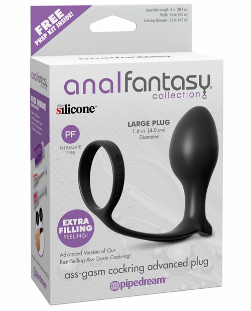 Ass-Gasm Advanced Plug With Cockring: A Journey To Ultimate Pleasure Dongs & Dildos