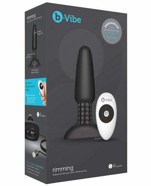 B-Vibe Rimming Plug: The Ultimate Pleasure Experience Anal & Prostate