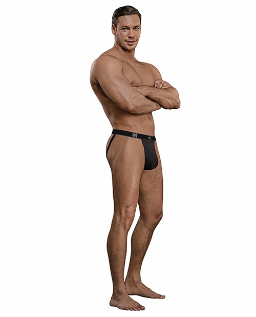 Bamboo Supreme Black Luxury Sport Jock L/Xl Lingerie