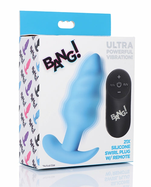 Bang! Vibrating Butt Plug: Remote-Controlled Bliss Anal & Prostate