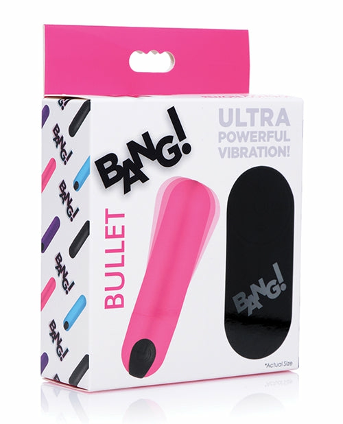 Bang’S Ultimate Vibrating Bullet With Remote Control Bullet Vibrators