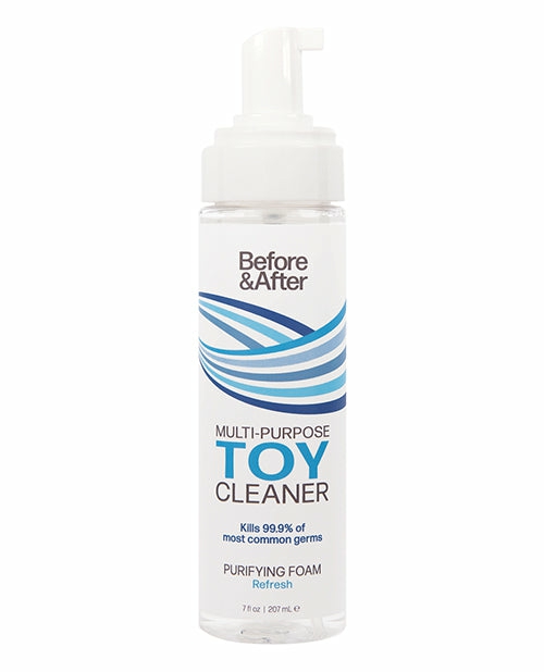 Before & After Foaming Toy Cleaner Bondage - Bdsm