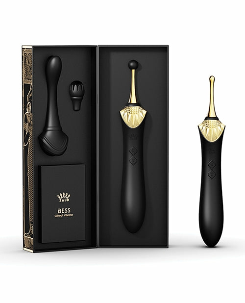 Bess Clitoral Vibrator: Obsidian Black Elegance Clitoral Vibrators