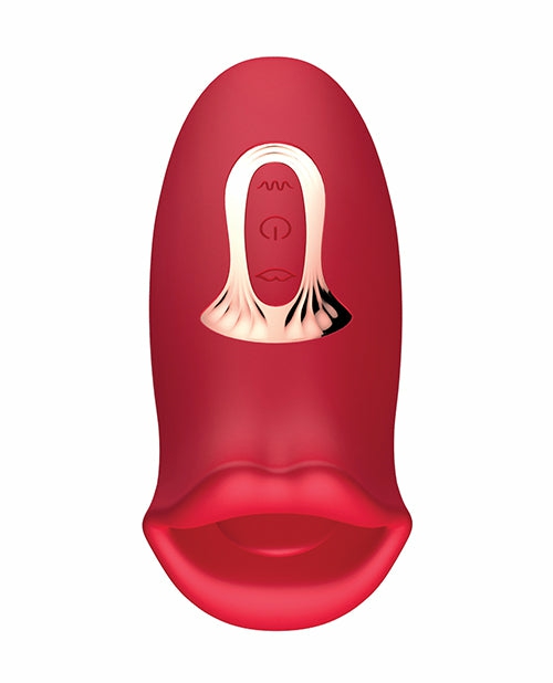 Big Bite Red Dual Sensory Mouth Stimulator Bondage - Bdsm