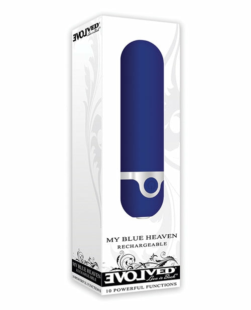 Blue Bliss Bullet: 10-Speed Vibrating Bullet Vibrator Vibrators