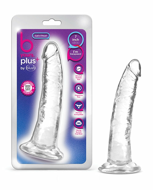 Blush B Yours Plus 7.5″ Dual-Action Dildo: The Ultimate Sensory Companion Dongs & Dildos