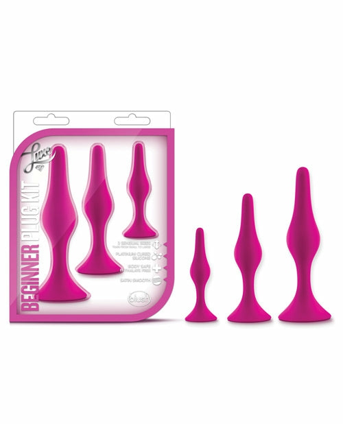 Blush Luxe Anal Plug Kit: A Journey Of Sensation And Discovery Dongs & Dildos