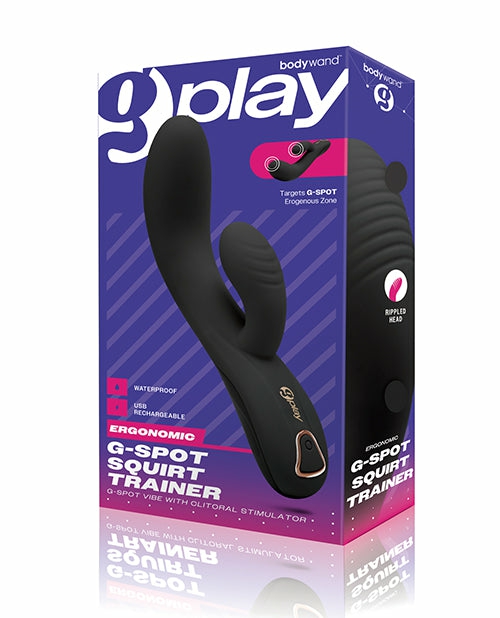 Bodywand G-Play G-Spot Vibrator – Black Clitoral Vibrators