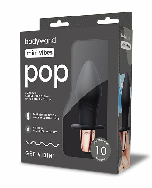 Bodywand Mini Vibes Pop Black Vibrator: A Symphony Of Sensuality Anal & Prostate