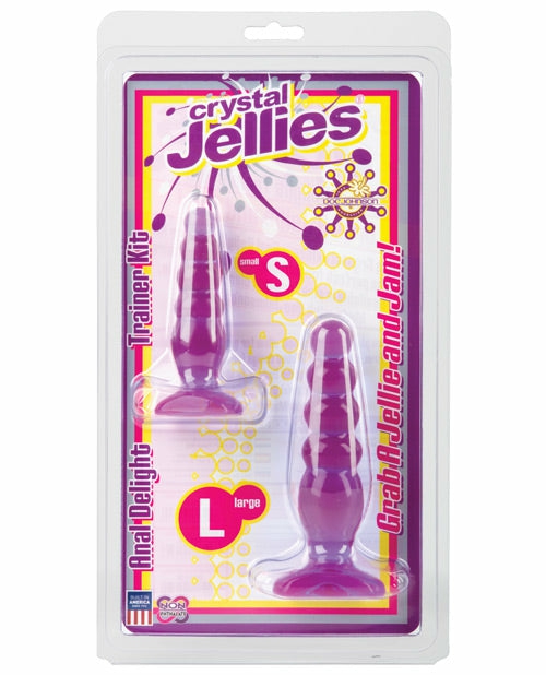 Crystal Jellies Anal Delight Trainer Kit: Beginner’S Bliss Anal & Prostate