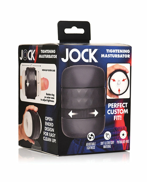 Curve Toys Jock Squeezable Tunnel Double Masturbator For Men