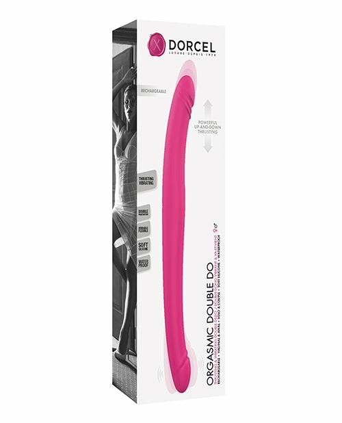 Dorcel Orgasmic Double Do 16.5″ Thrusting Dong In Pink Dongs & Dildos