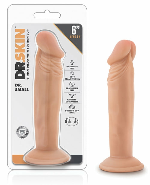 Dr. Skin Dr. Small 6″ Dildo – Vanilla By Blush Dongs & Dildos