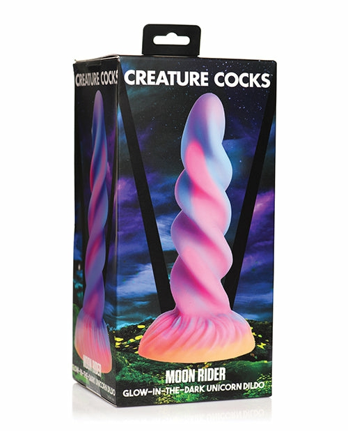 Enchanted Glow-In-The-Dark Unicorn Dildo By Creature Cocks Dongs & Dildos