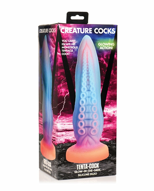 Enchanted Glow Tentacle Silicone Dildo By Creature Cocks Dongs & Dildos