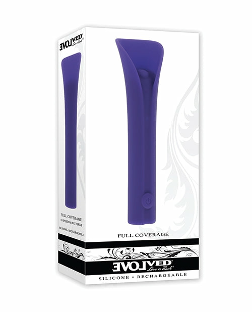 Evolved Full Coverage Stimulator In Purple: Your Gateway To Intense Pleasure Bondage - Bdsm