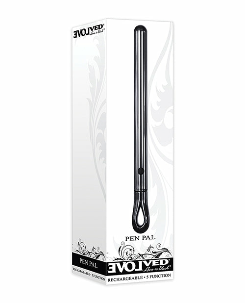 Evolved Pen Pal Vibe: Luxurious Discreet Pleasure In Black Classic Vibrators