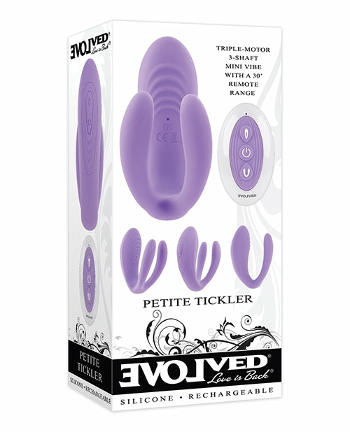 Evolved Petite Tickler Mini Vibe With Remote – A Journey To Indulgent Bliss Clitoral Vibrators