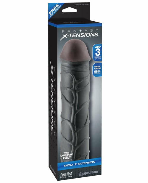 Fantasy X-Tensions Mega 2″ Extension – Ultimate Pleasure Enhancer For Men