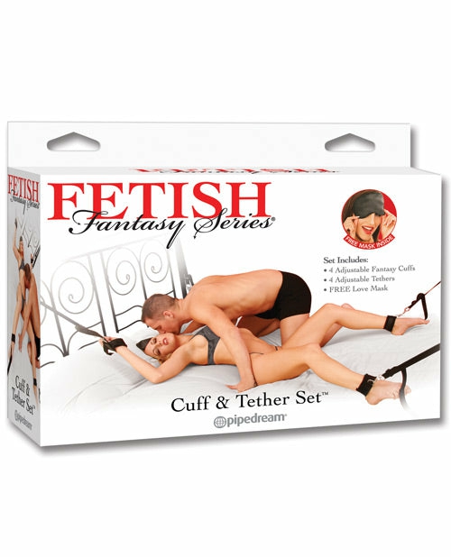 Fetish Fantasy Series Cuff & Tether Set: Endless Intimacy Bondage - Bdsm