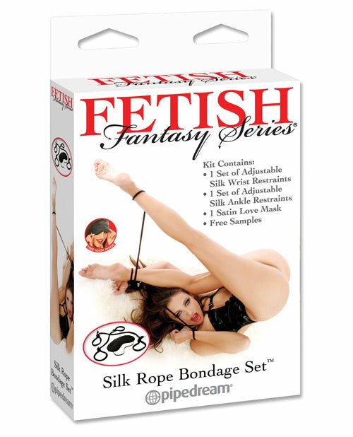 Fetish Fantasy Series Silk Rope Bondage Set Bondage - Bdsm