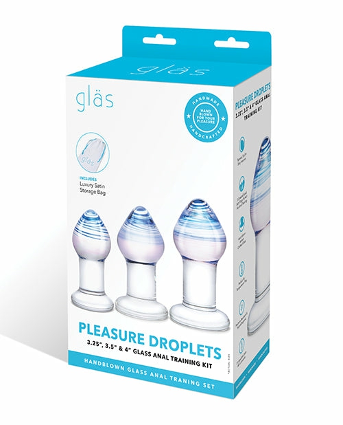 Glas Pleasure Droplets Anal Training Kit: A Journey Into Luxury Intimacy Dongs & Dildos