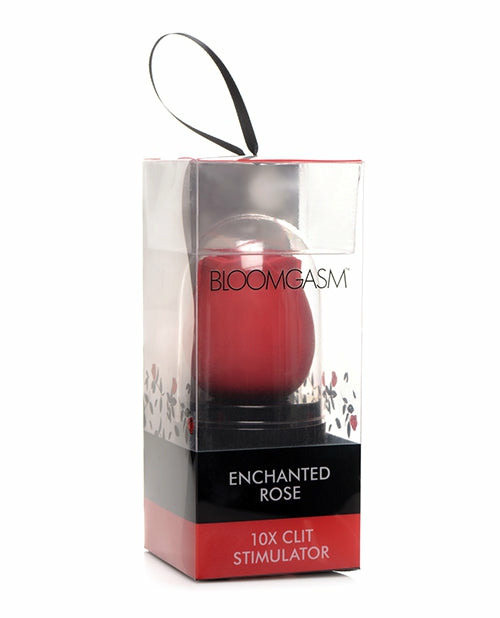 Inmi Bloomgasm Enchanted Rose Clitoral Stimulator – Radiant Red Bondage - Bdsm