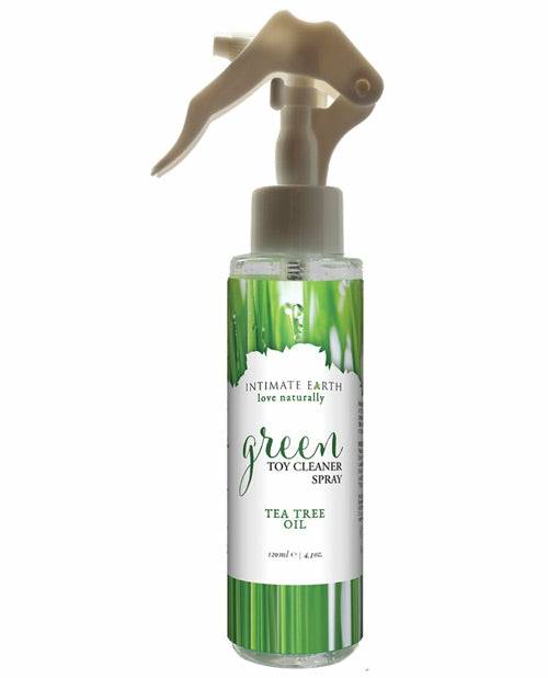 Intimate Earth Green Tea Tree Oil Toy Cleaner Spray Bondage - Bdsm