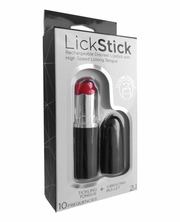 Lick Stick: Intense Pleasure Lipstick Vibrator Clitoral Vibrators