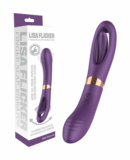 Lisa Flicking G-Spot Vibrator – Enchanting Purple G-Spot Vibrators