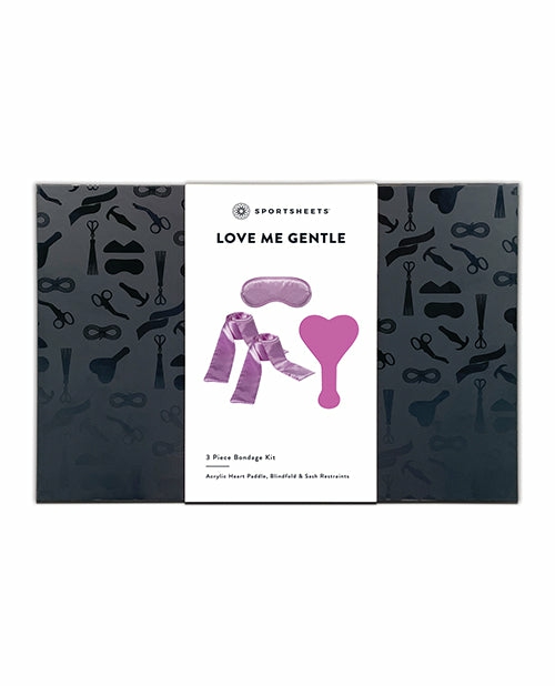 Love Me Gentle Sensory Bdsm Kit Bondage - Bdsm