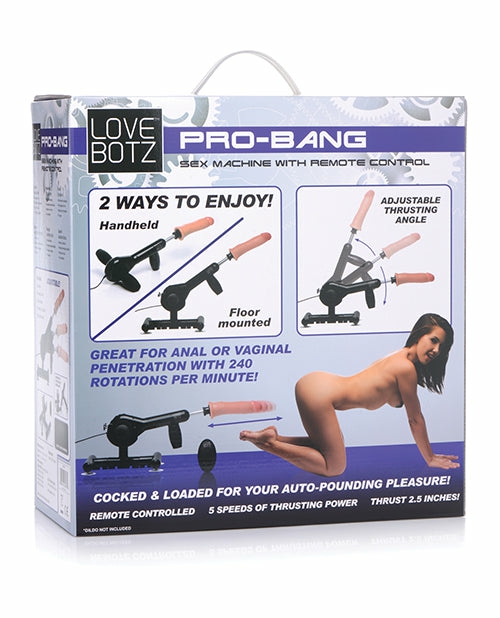 Lovebotz Pro-Bang Sex Machine – Embrace The Art Of Pleasure Bondage - Bdsm