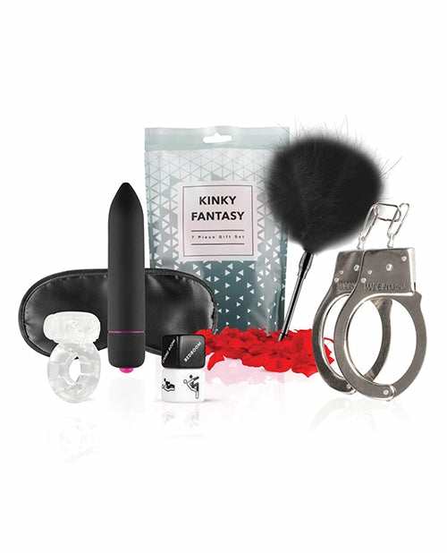 Loveboxxx Kinky Fantasy 7 Pc Gift Set: Ultimate Couples’ Adventure Bondage - Bdsm