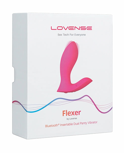 Lovense Flexer Pink Triple Stimulation Panty Vibrator Bras & Panties