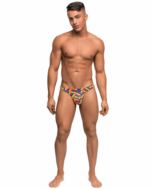 Male Power Rainbow Pride Fest Bong Thong Lingerie