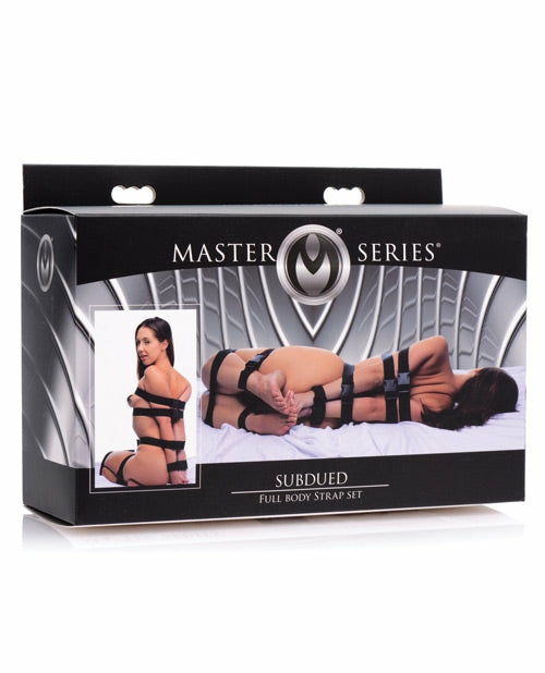 Master Series Subdued Full Body Strap Set Bondage - Bdsm