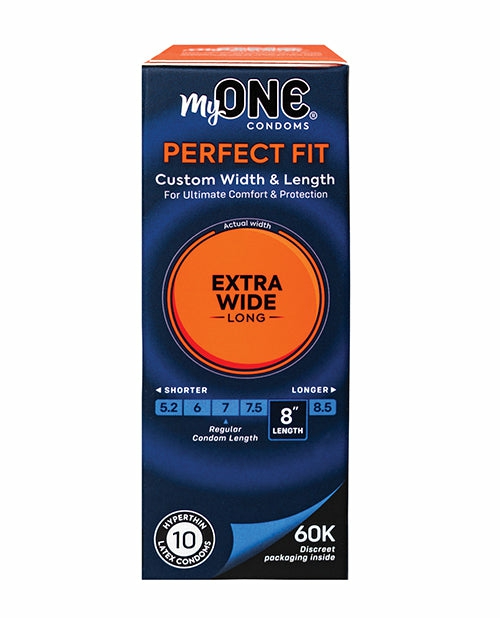 My One Extra Wide & Long Condoms – Pack Of 10: Embrace Every Moment Condoms