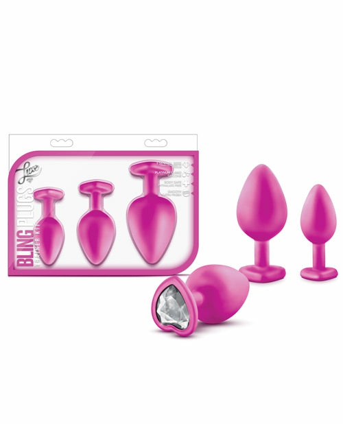 Pink Luxe Bling Anal Training Kit By Blush Anal & Prostate