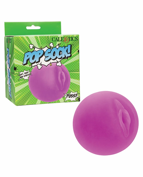 Pop Sock! Pussy Ball Masturbator – Purple For Men