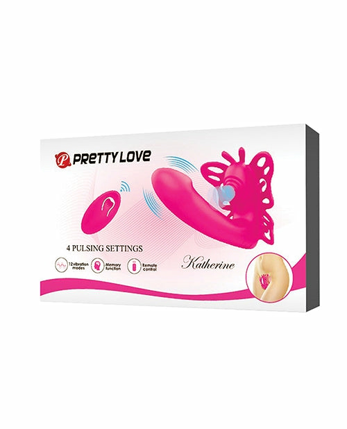 Pretty Love Katherine Dual Motor Wearable Butterfly Vibrator Clitoral Vibrators