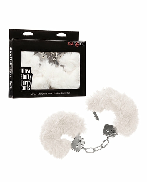 Purple Ultra Fluffy Furry Cuffs: Indulge In Opulence Bondage - Bdsm