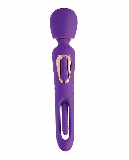 Riley Purple Vibrating Massage Wand & G-Spot Stimulator G-Spot Vibrators