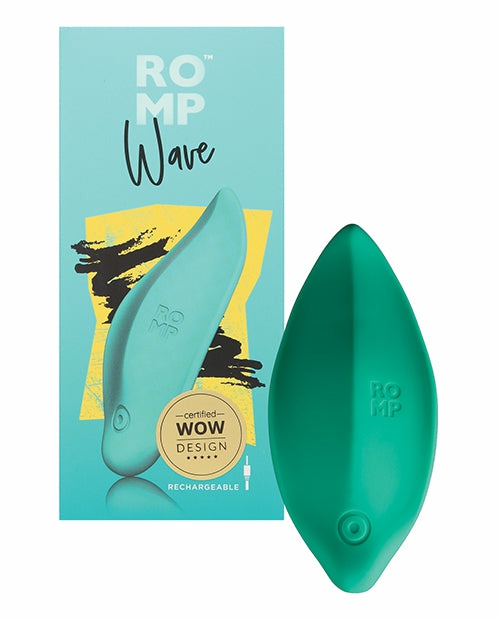 Romp Wave Lay On Vibrator In Mint – Elevate Your Pleasure Journey Clitoral Vibrators