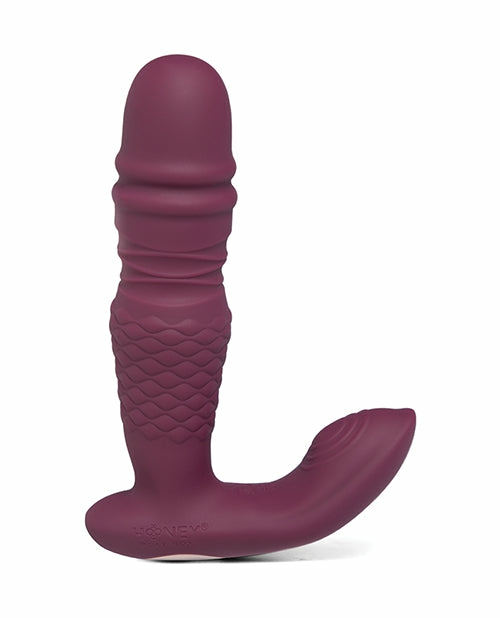 Ryder App-Controlled Dual-End Vibrator – Rosy Red Clitoral Vibrators