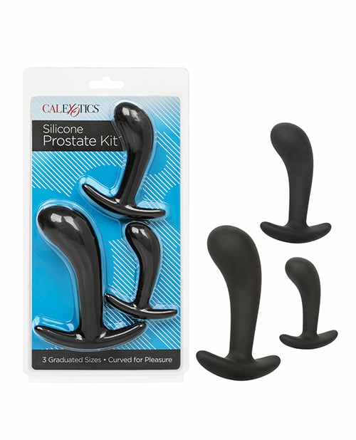 Silicone Anal Training Prostate Kit – Black: A Journey Of Sensual Discovery Anal & Prostate