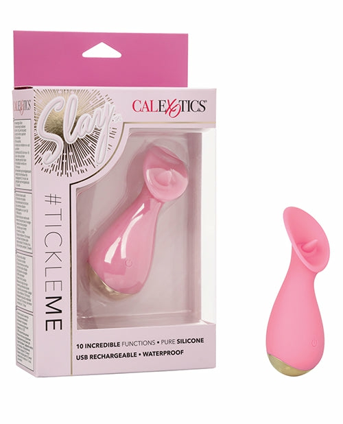 Slay #Tickleme – Pink: The Petite Pleasure On-The-Go G-Spot Vibrators