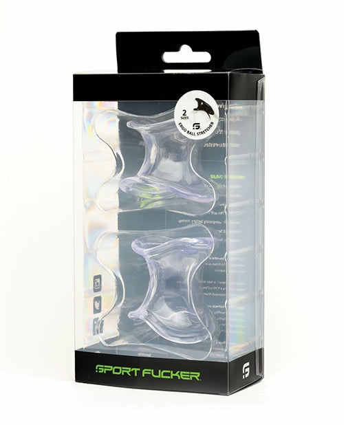 Sport Fucker Ergonomic Dual Size Ball Stretcher Kit Dongs & Dildos