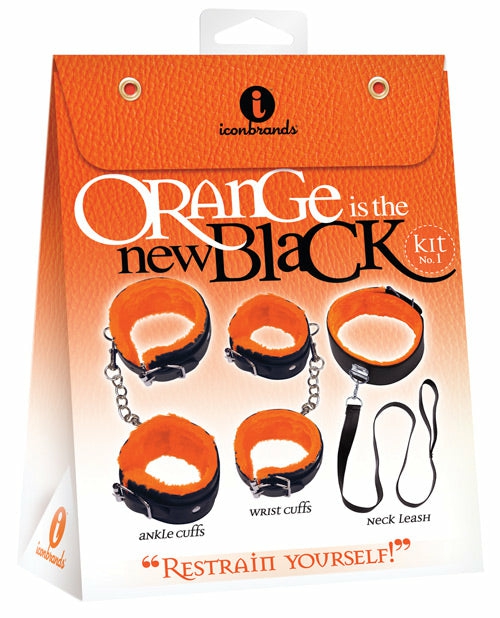 The 9’S Orange Is The New Black Restraint Kit – Ultimate Bondage Experience Bondage - Bdsm