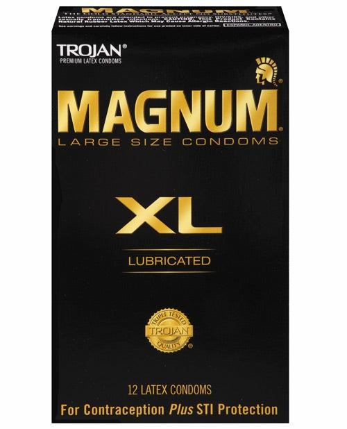 Trojan Magnum Xl Condoms – 12-Pack: Your Gateway To Unforgettable Intimacy Condoms